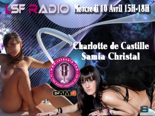 Charlotte de Castille et Samia Christal sur Cam4