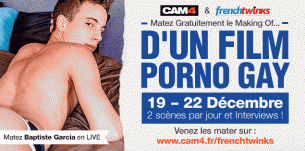 Nouveau tournage de Film Porno Gay sur Cam4 avant les fêtes