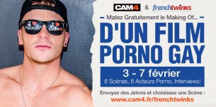 Retour de French twinks sur Cam4 pour un nouveau tournage de film Gay