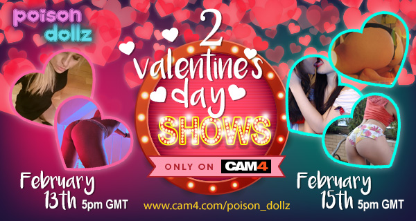 Ne manquez pas le week-end de la St-valentin avec Poison Dollz