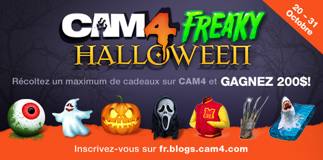 Les grands gagnants du concours CADEAUX HALLOWEEN