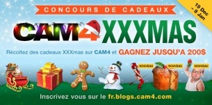 CAM4 XMAS: Concours de cadeaux de Noel 2016! Classement Provisoire