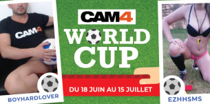Des shows spécials Coupe du monde 2018 sur CAM4 en cam sexe