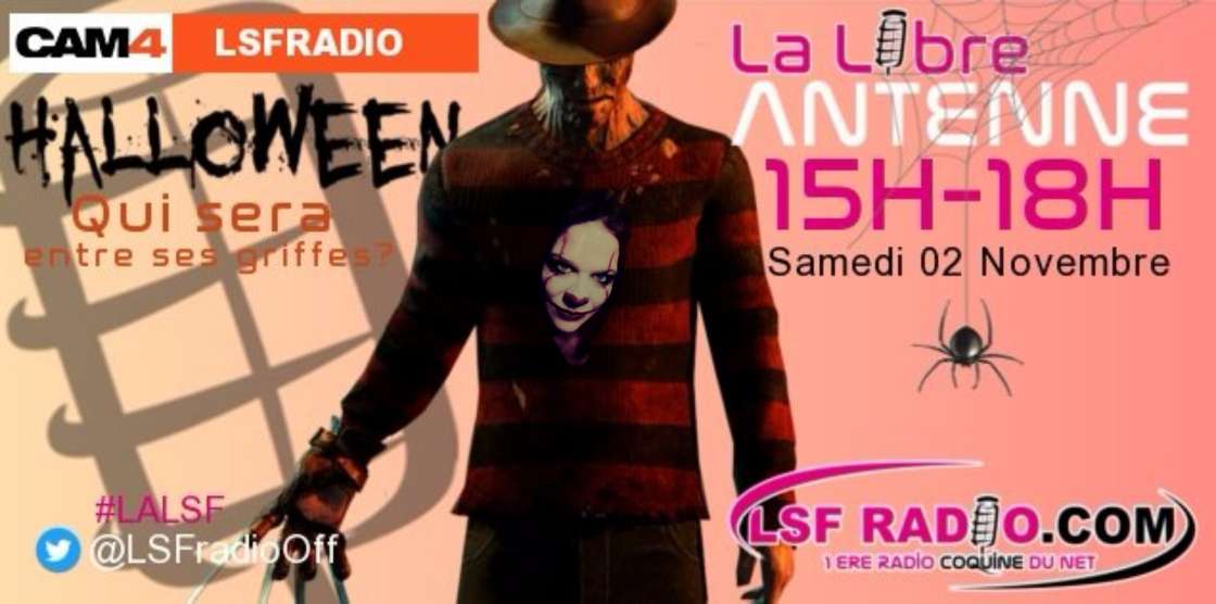 LSF RADIO revient sur CAM4 en show live cam avec FLORA Milano: le samedi 02 Novembre de 15h à 18h