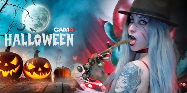 Découvrez la galerie terrifiante et sexy de #CAM4Halloween