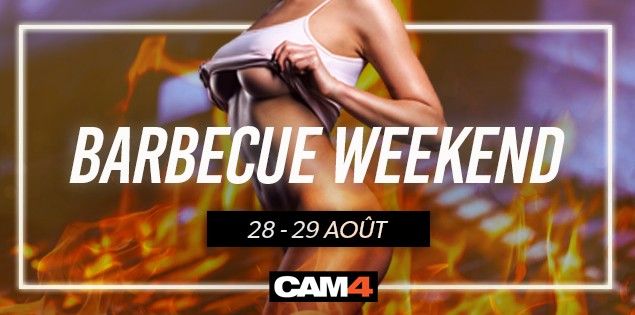 Ce week-end, vous êtes invité au BBQ SEXY en show cams sexy!