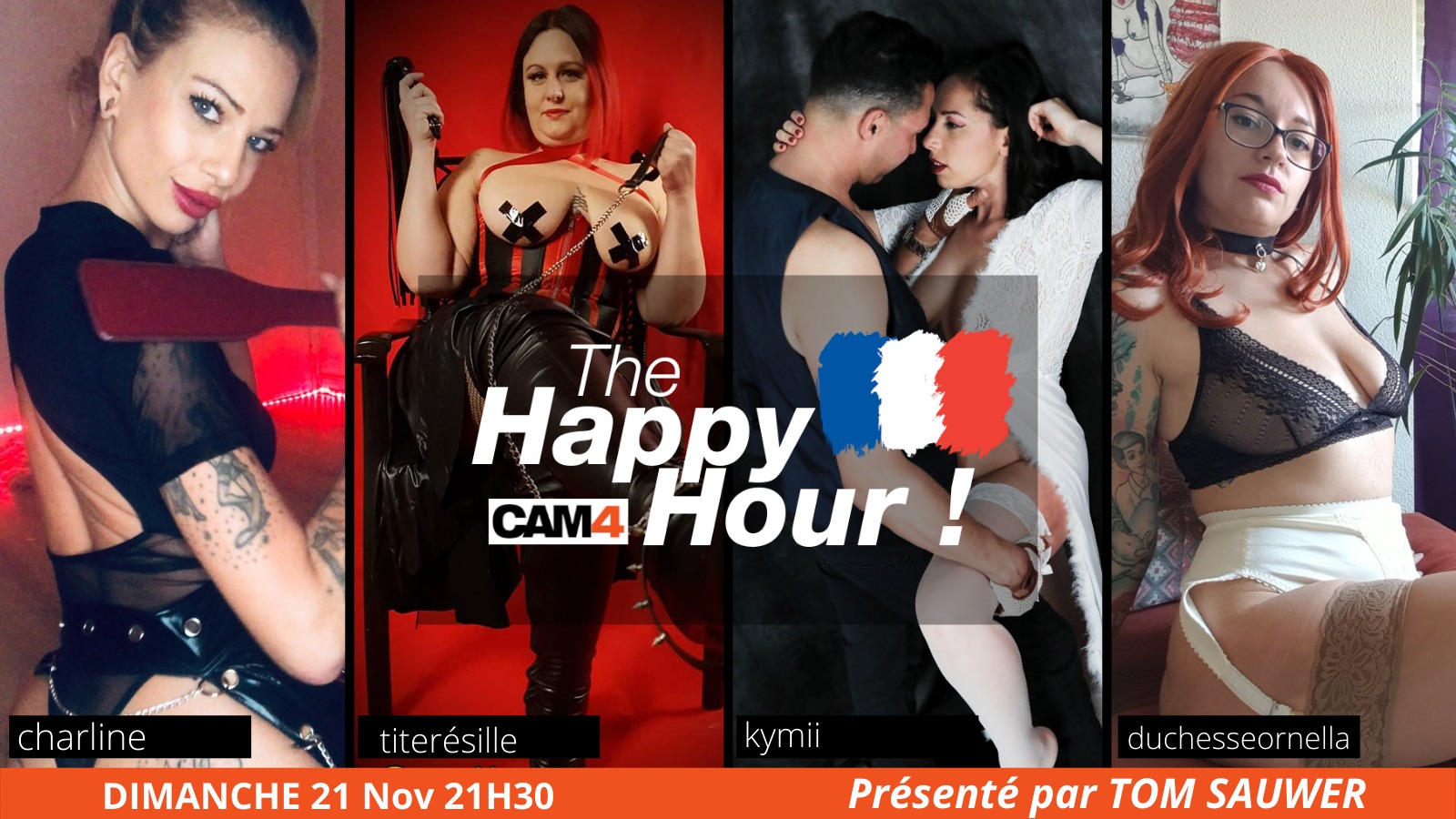 SAVE THE DATE : CAM4 Happy Hour revient le 21 novembre