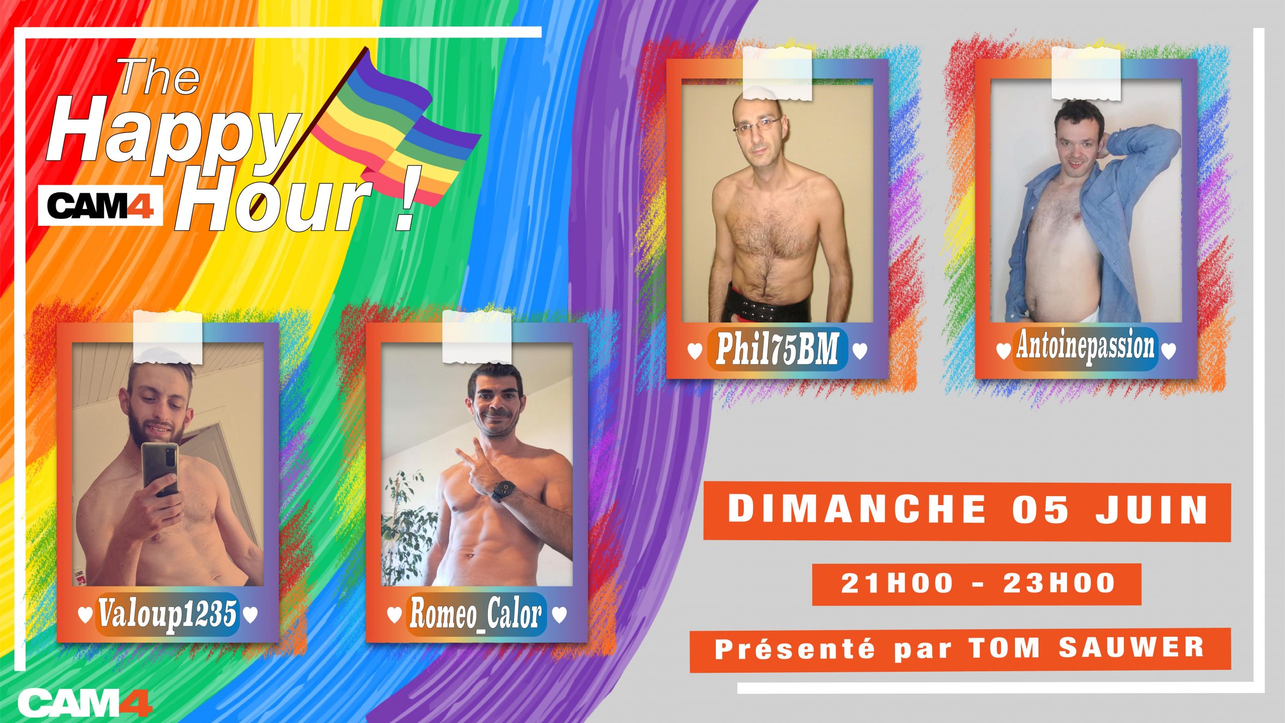 After Happy Hour special Pride – juin 2022