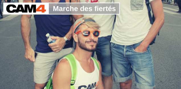 La fierté c’est tous les jours en livecam gay