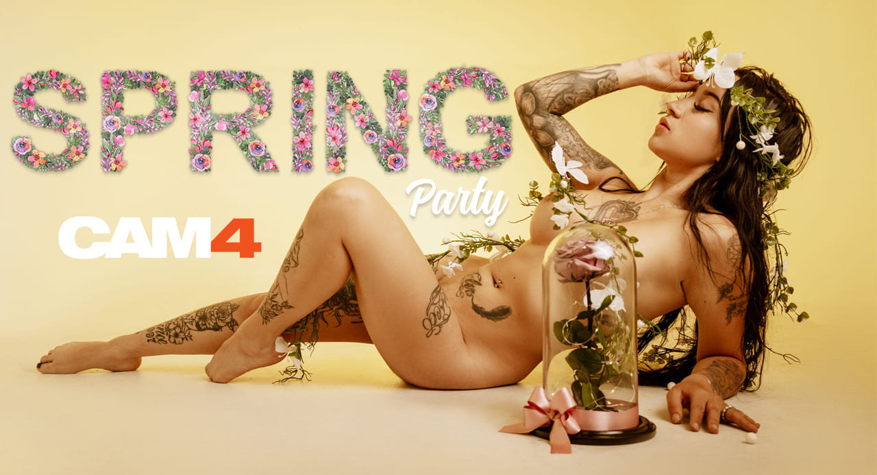 #SpringParty, la galerie printanière hot de CAM4