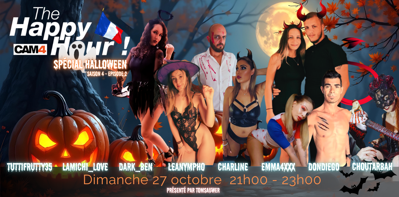 Happy Hour France : Le Clash of CAMS de Halloween.