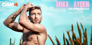 Mika Ayden : étoile internationale du X gay en live free gaycam