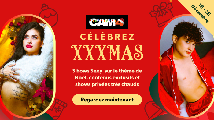 CAM4 XXXMas🎄 Profitez des modèles sexy en cams shows dans un thème festif ✨✨