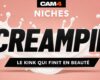 Découvrez tout le charme du CREAMPIE 💦 Niche CAM4