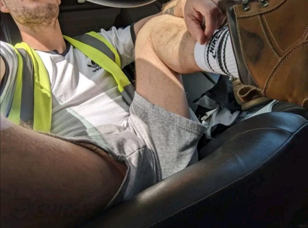 gay homme de chantier