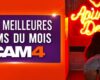 Les meilleures cams du mois d'août