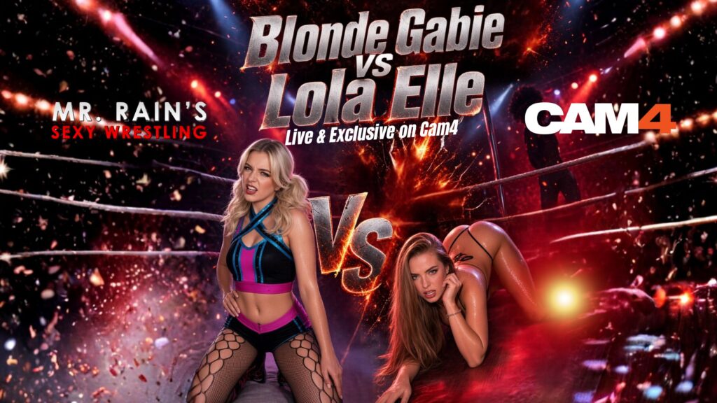 🔥 Mr Rain’s su CAM4: Préparation du match de WRESTLING FÉMININ en direct 🥊